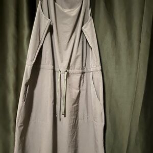 Stylish Gray Sleeveless Dress